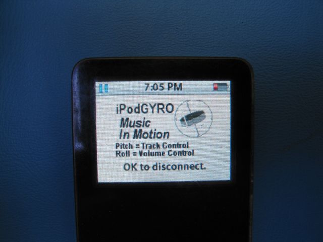 iPodGyro on Nano
