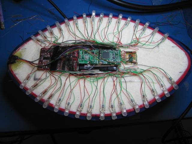 Completed wiring assembly