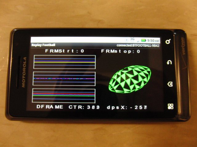 Android screen - collect mode